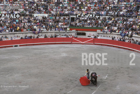 ( FRANCIA  )  LANGUEDOC-ROUSSILLON  NIMES : FERIA DES VENDANGES  ARENA CORRIDA © 1999 Graziano Arici/Rosebud2 / GEO
