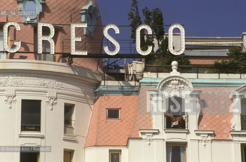 ( FRANCIA  )  PROVENCE-ALPES-COTE DAZUR NIZZA : HOTEL NEGRESCO  © 1999 Graziano Arici/Rosebud2 / GEO