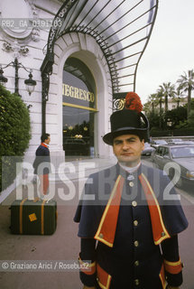 ( FRANCIA  )  PROVENCE-ALPES-COTE DAZUR NIZZA : HOTEL NEGRESCO  © 1999 Graziano Arici/Rosebud2 / GEO