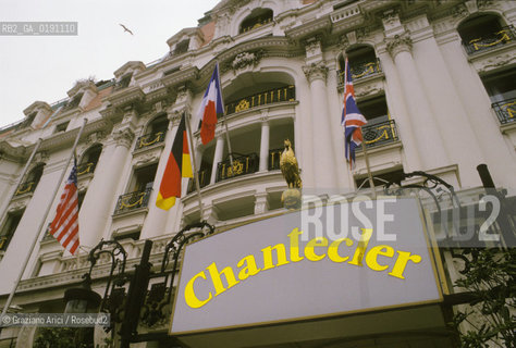 ( FRANCIA  )  PROVENCE-ALPES-COTE DAZUR NIZZA : HOTEL NEGRESCO  RISTORANTE CHANTECLER © 1999 Graziano Arici/Rosebud2 / GEO GASTRONOMIA