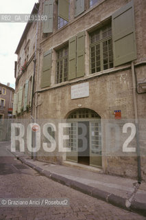 ( FRANCIA  )  LANGUEDOC-ROUSSILLON  PEZENAS : LA CASA DI MOLIERE © 1999 Graziano Arici/Rosebud2 / GEO LETTERATURA