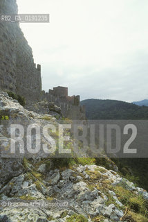 ( FRANCIA  )  LANGUEDOC-ROUSSILLON  PUILAURENS : IL CASTELLO © 1999 Graziano Arici/Rosebud2 / GEO ERESIA CATARA CATARI CROCIATA