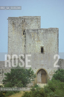 ( FRANCIA  )  LANGUEDOC-ROUSSILLON  PUIVERT : IL CASTELLO © 1999 Graziano Arici/Rosebud2 / GEO ERESIA CATARA CATARI CROCIATA