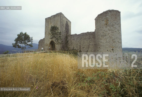 ( FRANCIA  )  LANGUEDOC-ROUSSILLON  PUIVERT : IL CASTELLO © 1999 Graziano Arici/Rosebud2 / GEO ERESIA CATARA CATARI CROCIATA