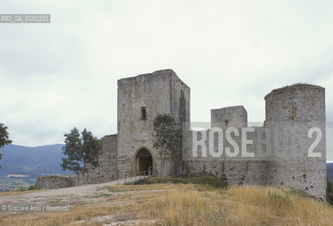 ( FRANCIA  )  LANGUEDOC-ROUSSILLON  PUIVERT : IL CASTELLO © 1999 Graziano Arici/Rosebud2 / GEO ERESIA CATARA CATARI CROCIATA