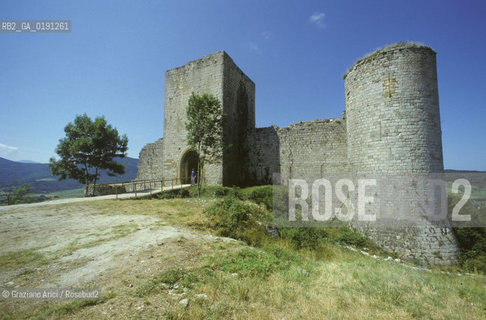 ( FRANCIA  )  LANGUEDOC-ROUSSILLON  PUIVERT : IL CASTELLO © 1999 Graziano Arici/Rosebud2 / GEO ERESIA CATARA CATARI CROCIATA