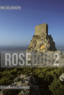 ( FRANCIA  )  LANGUEDOC-ROUSSILLON  QUERIBUS  : IL CASTELLO © 1999 Graziano Arici/Rosebud2 / GEO ERESIA CATARA CATARI CROCIATA
