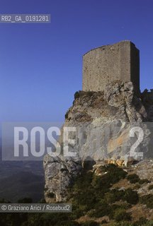 ( FRANCIA  )  LANGUEDOC-ROUSSILLON  QUERIBUS  : IL CASTELLO © 1999 Graziano Arici/Rosebud2 / GEO ERESIA CATARA CATARI CROCIATA