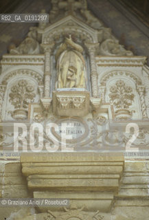 ( FRANCIA  )  LANGUEDOC-ROUSSILLON  RENNES-LE-CHATEAU  : ISCRIZIONE NELLA CHIESA © 1999 Graziano Arici/Rosebud2 / GEO