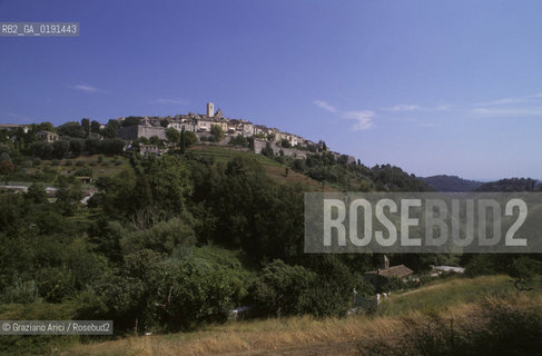 ( FRANCIA  )  PROVENCE-ALPES-COTE DAZUR SAINT-PAUL DE VENCE : IL PAESE  © 1999 Graziano Arici/Rosebud2 / GEO  ARTE MUSEO