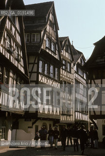 ( FRANCIA  )  ALSAZIA STRASBURGO : IL QUARTIERE FINKWILLER CASE A GRATICCIO © 1999 Graziano Arici/Rosebud2 / GEO