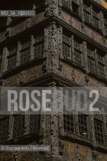 ( FRANCIA  )  ALSAZIA STRASBURGO : PLACE DE LA CATHEDRALE MAISON KAMMERZELL  © 1999 Graziano Arici/Rosebud2 / GEO