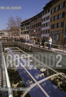 ( FRANCIA  )  ALSAZIA STRASBURGO : IL QUARTIERE FINKWILLER  CANALE  © 1999 Graziano Arici/Rosebud2 / GEO