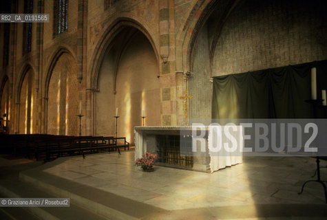 ( FRANCIA  )  MIDI-PYRENEES TOLOSA : CHIESA LES JACOBINS TOMBA DI S.TOMMASO DAQUINO  © 1999 Graziano Arici/Rosebud2 / GEO ERESIA CATARA CATARI CROCIATA