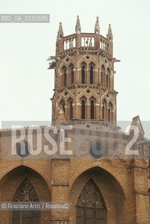 ( FRANCIA  )  MIDI-PYRENEES TOLOSA : CHIESA LES JACOBINS  © 1999 Graziano Arici/Rosebud2 / GEO ERESIA CATARA CATARI CROCIATA