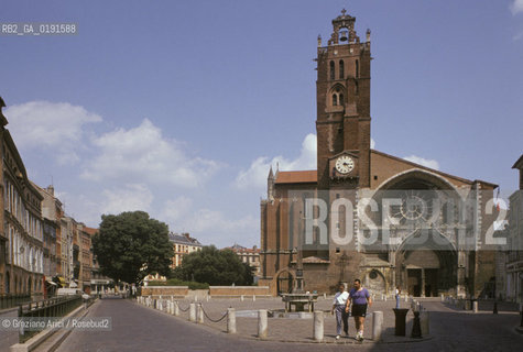 ( FRANCIA  )  MIDI-PYRENEES TOLOSA : CATTEDRALE DI ST-ETIENNE  © 1999 Graziano Arici/Rosebud2 / GEO ERESIA CATARA CATARI CROCIATA