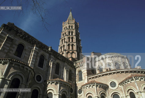 ( FRANCIA  )  MIDI-PYRENEES TOLOSA : CHIESA BASILICA DI ST-SERNIN © 1999 Graziano Arici/Rosebud2 / GEO ERESIA CATARA CATARI CROCIATA PELLEGRINAGGIO