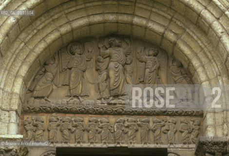 ( FRANCIA  )  MIDI-PYRENEES TOLOSA : CHIESA BASILICA DI ST-SERNIN © 1999 Graziano Arici/Rosebud2 / GEO ERESIA CATARA CATARI CROCIATA PELLEGRINAGGIO PORTALE