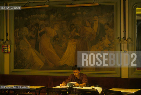 ( FRANCIA  )  MIDI-PYRENEES TOLOSA : UN CAFFE IN PIAZZA DEL CAPITOLE © 1999 Graziano Arici/Rosebud2 / GEO