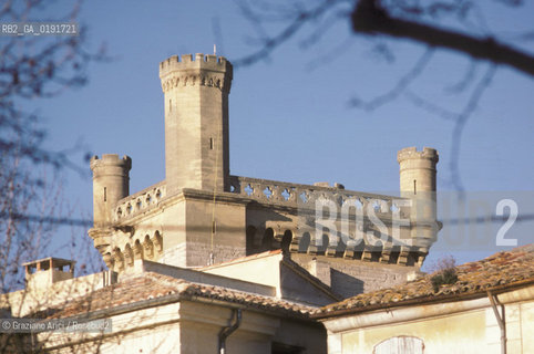 ( FRANCIA  )  LANGUEDOC-ROUSSILLON  UZES : IL DUCHE CASTELLO DEI DUCHI © 1999 Graziano Arici/Rosebud2 / GEO