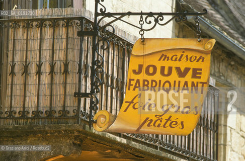 ( FRANCIA  ) AQUITAINE SARLAT-LA CANEDA : FOIE, GRAS © 1999 Graziano Arici/Rosebud2 / GEO  PERIGORD GASTRONOMIA