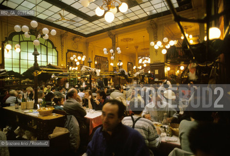 ( FRANCIA  )  PARIGI : IL RISTORANTE CHARTIER  © 1995 Graziano Arici/Rosebud2 / GEO