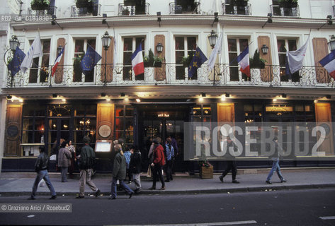 ( FRANCIA  )  PARIGI : IL RISTORANTE LE PROCOPE  © 1995 Graziano Arici/Rosebud2 / GEO LETTERATURA