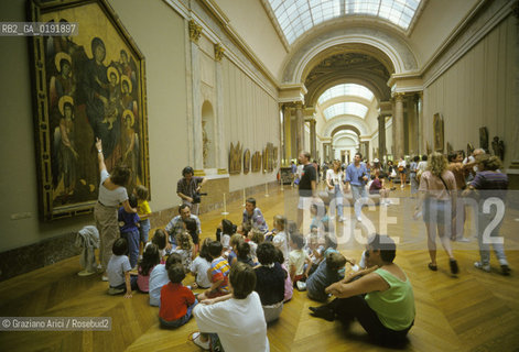 ( FRANCIA  )  PARIGI : MUSEO DEL LOUVRE    © 1995 Graziano Arici/Rosebud2 / GEO