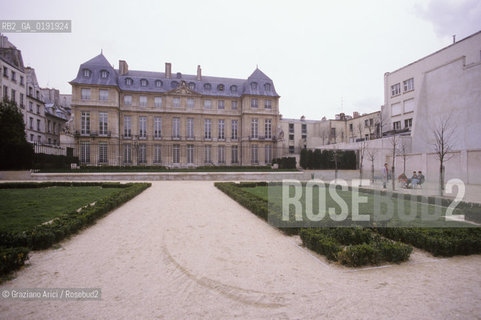 ( FRANCIA  )  PARIGI : MUSEO PICASSO © 1995 Graziano Arici/Rosebud2 / GEO