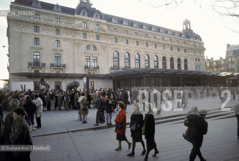 ( FRANCIA  )  PARIGI : MUSEO DORSAY © 1995 Graziano Arici/Rosebud2 / GEO STAZIONE FERROVIA