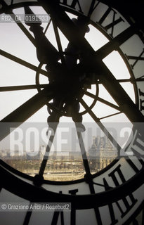 ( FRANCIA  )  PARIGI : MUSEO DORSAY © 1995 Graziano Arici/Rosebud2 / GEO OROLOGIO
