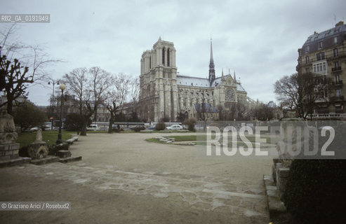 ( FRANCIA  )  PARIGI : LA CATTEDRALE NOTRE DAME © 1995 Graziano Arici/Rosebud2 / GEO