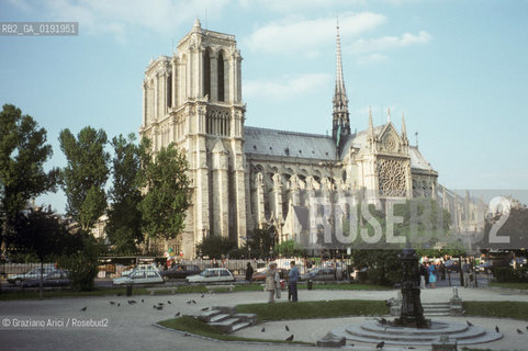 ( FRANCIA  )  PARIGI : LA CATTEDRALE NOTRE DAME © 1995 Graziano Arici/Rosebud2 / GEO
