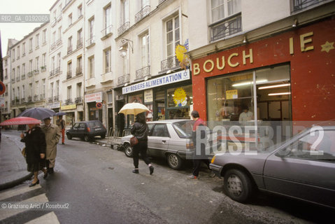 ( FRANCIA  )  PARIGI : LES MARAIS QUARTIERE EBRAICO  © 1995 Graziano Arici/Rosebud2 / GEO EBREI