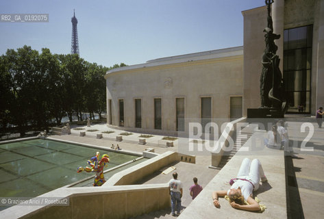 ( FRANCIA  )  PARIGI : IL MUSEO DARTE MODERNA  © 1995 Graziano Arici/Rosebud2 / GEO