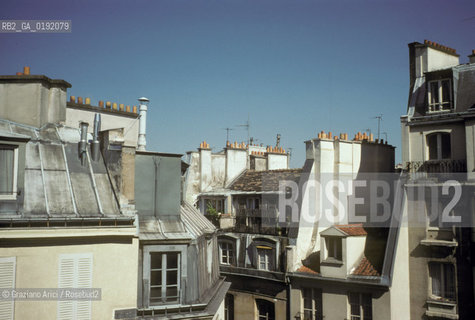 ( FRANCIA  )  PARIGI : TETTI DI PARIGI  © 1995 Graziano Arici/Rosebud2 / GEO