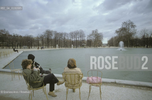 ( FRANCIA  )  PARIGI :  I GIARDINI DELLE TUILERIES © 1995 Graziano Arici/Rosebud2 / GEO