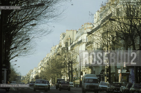 ( FRANCIA  )  PARIGI : UN BOULEVARD  © 1995 Graziano Arici/Rosebud2 / GEO