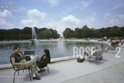 ( FRANCIA  )  PARIGI : I GIARDINI DELLE TUILERIES  © 1995 Graziano Arici/Rosebud2 / GEO