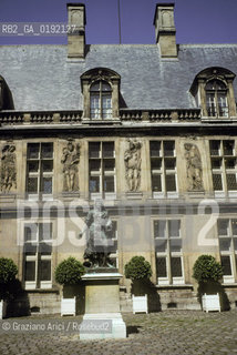 ( FRANCIA  )  PARIGI : IL MUSEO CARNAVALET NEL MARAIS © 1995 Graziano Arici/Rosebud2 / GEO