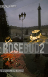 ( FRANCIA  )  PARIGI : GIOIELLERIA IN PLACE VENDOME  © 1995 Graziano Arici/Rosebud2 / GEO