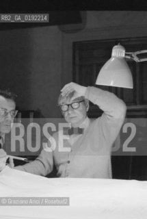 THE ARCHITECT LOUIS KAHN IN VENICE - 1969 © ARCHIVIO Graziano Arici/Rosebud2  / ARCHITETTURA / ARCHITETTO