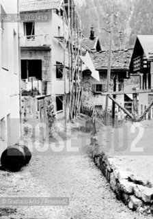 MURDERS IN ALLEGHE ( BELLUNO )  - 1960 - © ARCHIVIO Graziano Arici/Rosebud2  / CRONACA NERA  /  I FATTI DI ALLEGHE 
