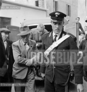 MURDERS IN ALLEGHE (  BELLUNO ) : DE BIASI ,  DA TOS , GASPARINI - 1960 - © ARCHIVIO Graziano Arici/Rosebud2  / CRONACA NERA  /  I FATTI DI ALLEGHE 