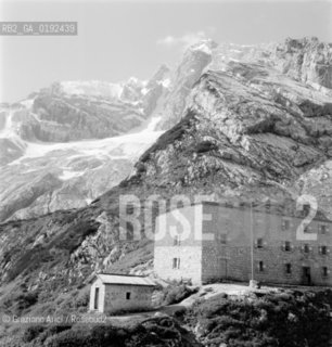 MONTE ANTELAO : INCIDENTE IN MONTAGNA - RIFUGIO GALASSI - 195? - © ARCHIVIO Graziano Arici/Rosebud2  / SOCCORSO ALPINO /