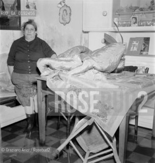 HIGH TIDE IN VENICE - 1962 © ARCHIVIO Graziano Arici/Rosebud2  / ALTA MAREA / ACQUA ALTA / CASA