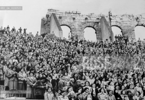 THE ARENA IN VERONA  - 196? © ARCHIVIO Graziano Arici/Rosebud2  / MUSICA / LIRICA / TEATRO