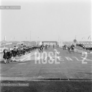 PADOVA-VICENZA SPEEDWAY INAUGURATION  - VENICE  - 1960 - © ARCHIVIO Graziano Arici/Rosebud2  / INAUGURAZIONE DELLAUTOSTRADA