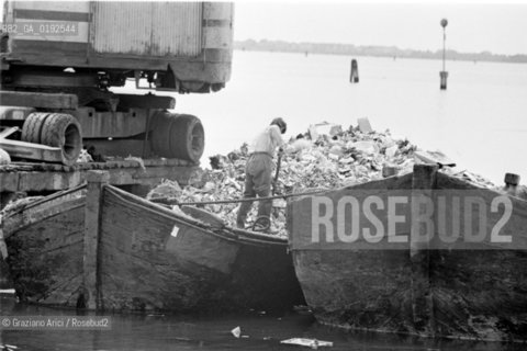 THE SACCA S.BIAGIO IN GIUDECCA (VENICE) 1965  - © ARCHIVIO Graziano Arici/Rosebud2  / GIUDECCA / SACCA FISOLA