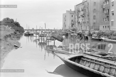 THE SACCA S.BIAGIO IN GIUDECCA (VENICE) 1965  - © ARCHIVIO Graziano Arici/Rosebud2  / GIUDECCA / SACCA FISOLA